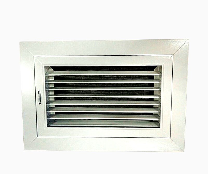 門(mén)鉸式百葉